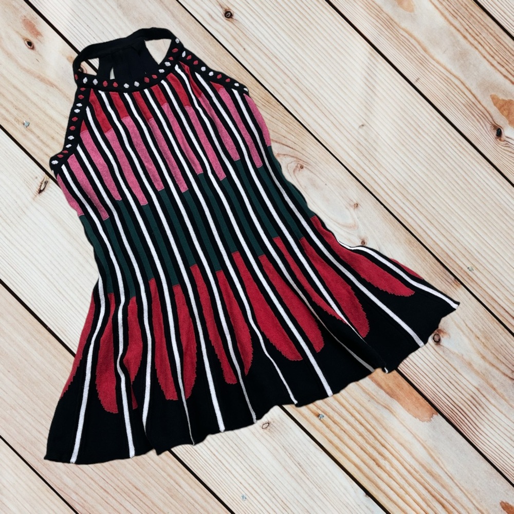 Missoni Black, Pink, and Green Halter Top - Picture 2 of 9